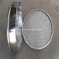 Galvanized/SS Perforated Metal Standard Testing Sieve